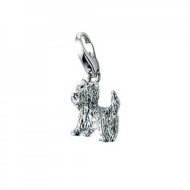 Giorgio Martello Scottie Dog Silver Charm