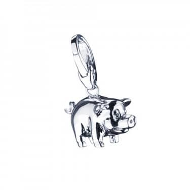 Giorgio Martello Silver Pig Charm
