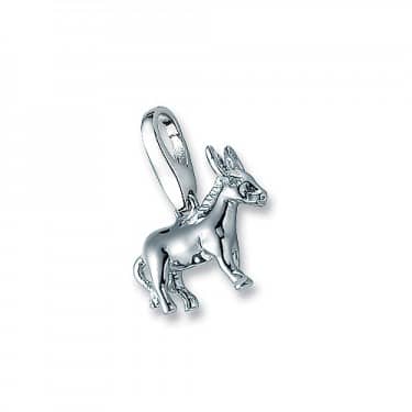 Giorgio Martello Donkey Silver Charm