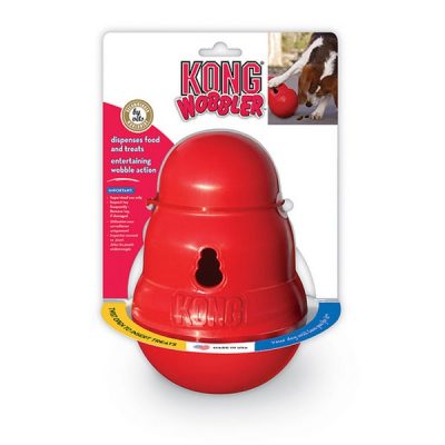 Kong Wobbler Dog Feeding Toy Treat