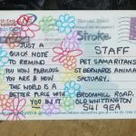 thankyou sanctuary postcard