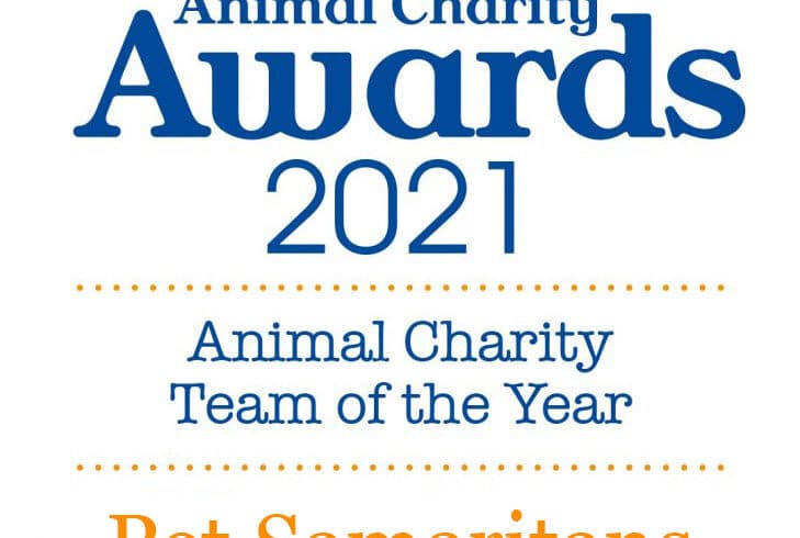 Pet Samaritans nominated for the Petplan Animal Charity Team Of The Year